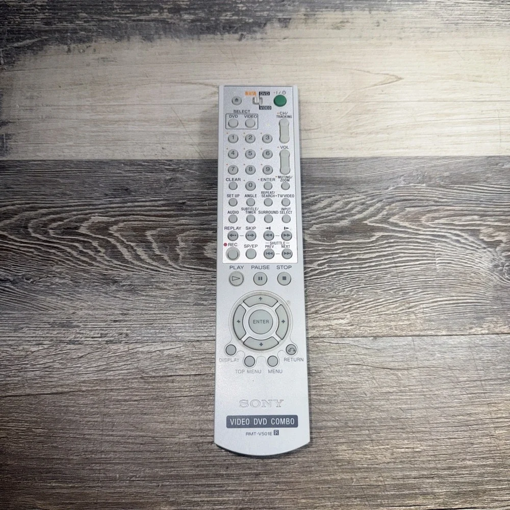 Sony RMT-V501E TV/Video/DVD Combo Remote Control Used Tested/Works